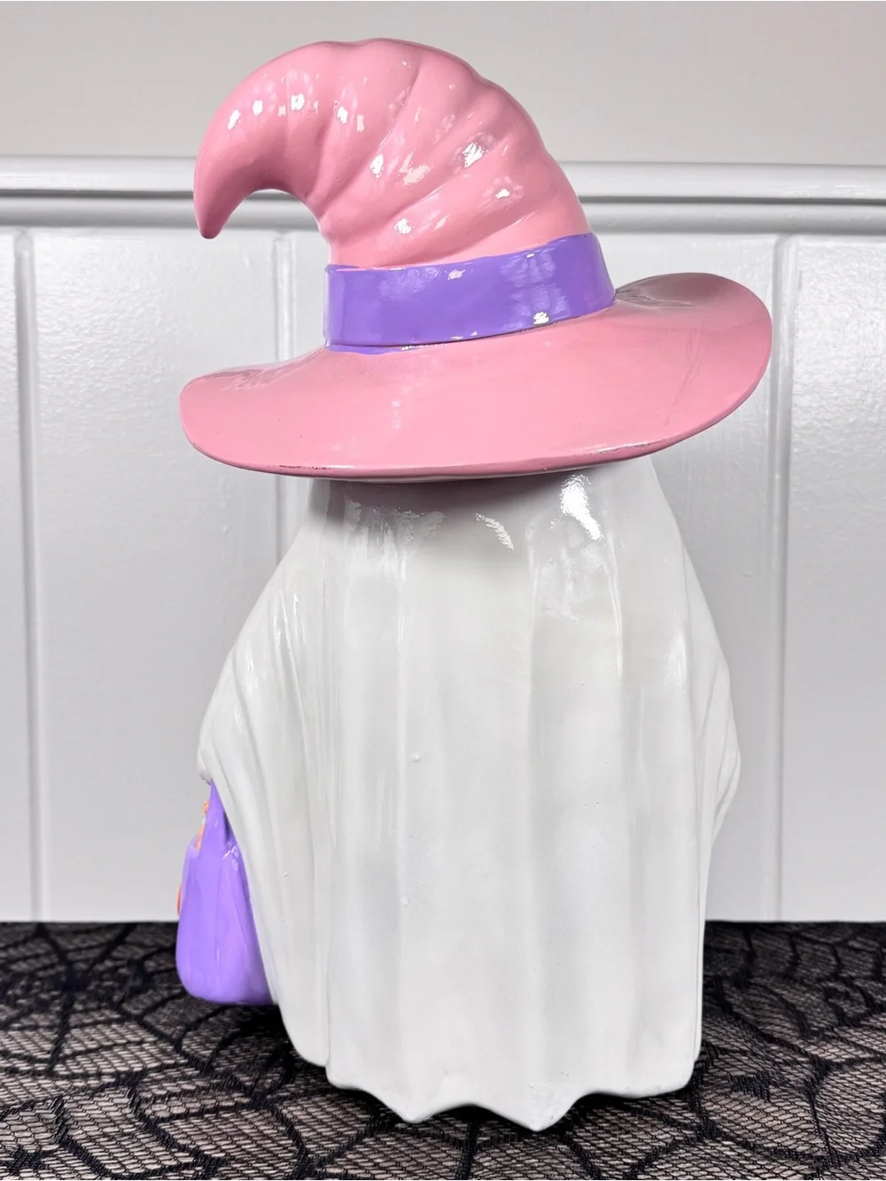 NEW Trick-or-Treat Witch Ghost Halloween Figurine